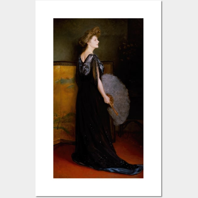 Portrait of Mrs. Francis Stanton Blake by Julius LeBlanc Stewart Wall Art by Classic Art Stall